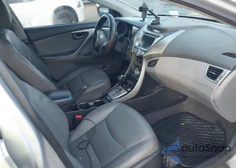 2013 Hyundai Elantra Limited z USA, uszkodzony, nr VIN 5NPDH4AE9DH304562